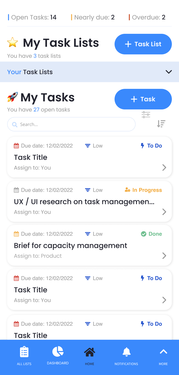 Task Management